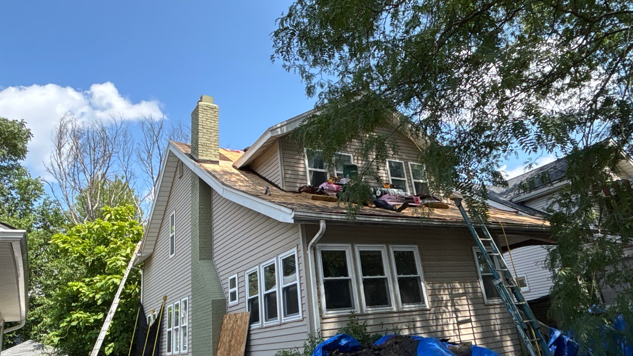 Roof Replacement using Owens Corning Driftwood by 180 Contractors