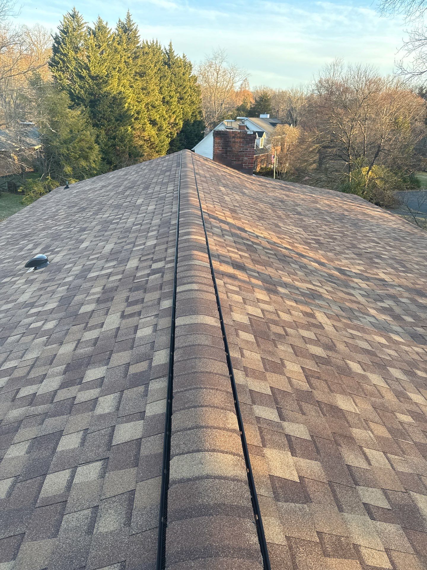 Great Falls: Residential Roof Replacement with CertainTeed Landmark Pro in Max Def Resawn Shake by RM Banning, Inc.