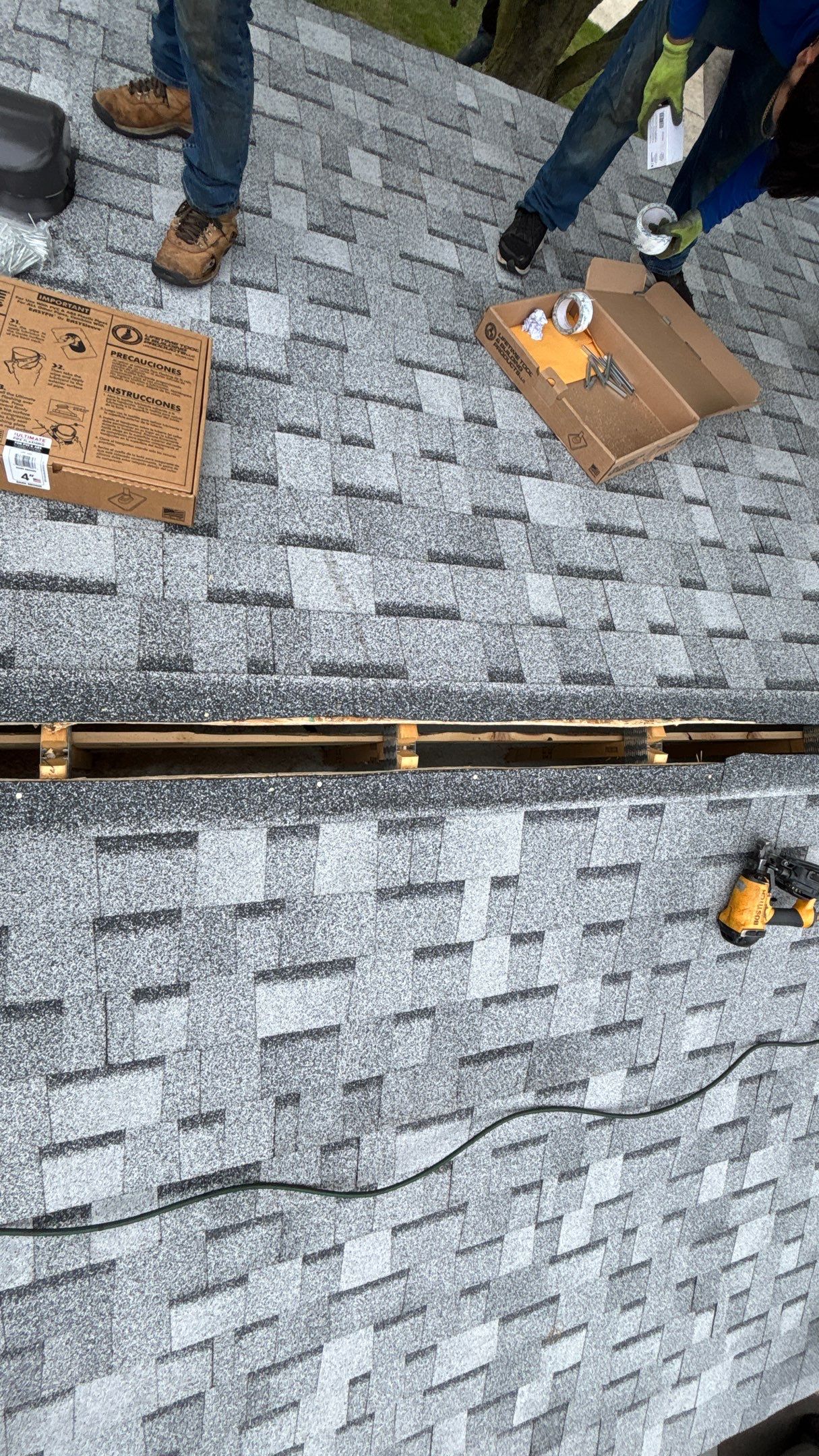 Roof Replacement using Owens Corning Sierra Gray by 180 Contractors