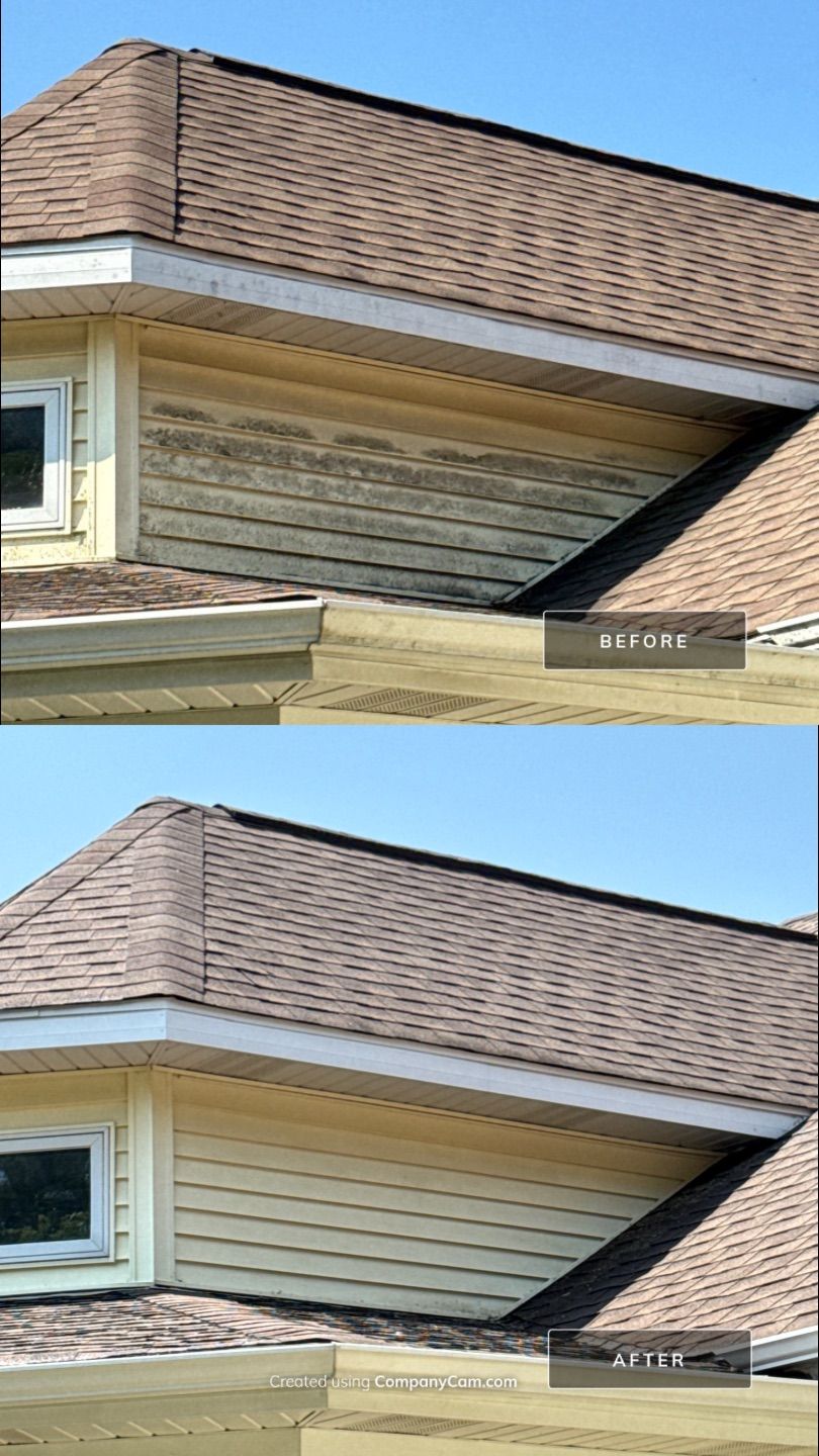 Project in McHenry by Simmons Power & Soft Washing