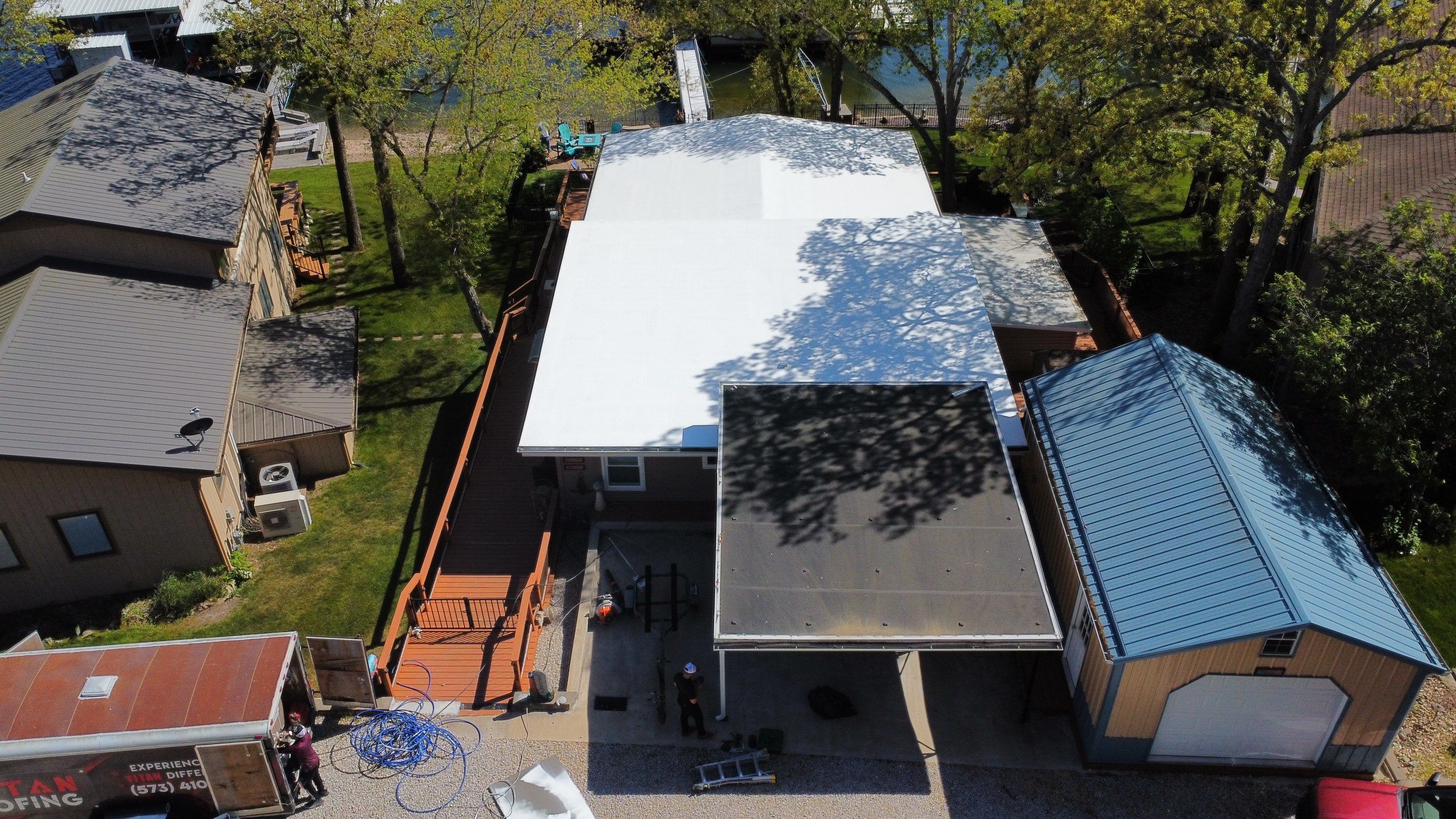 Residential Coatings Residential Install  by Titan Commercial & Residential Roofing 