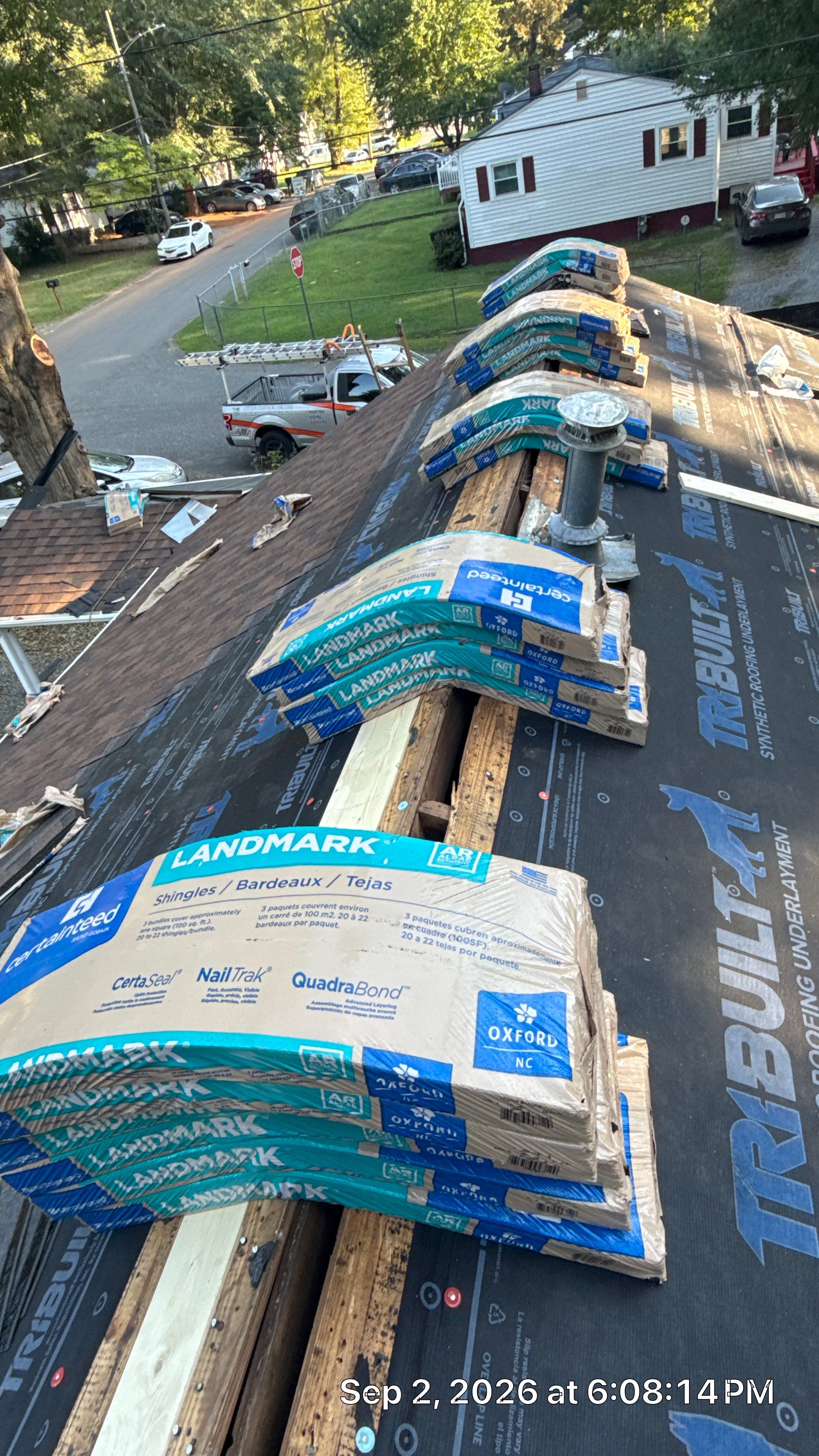 Roof replacement, gutter and interior repair by hail damage by Just Brilliant Restoration JBR