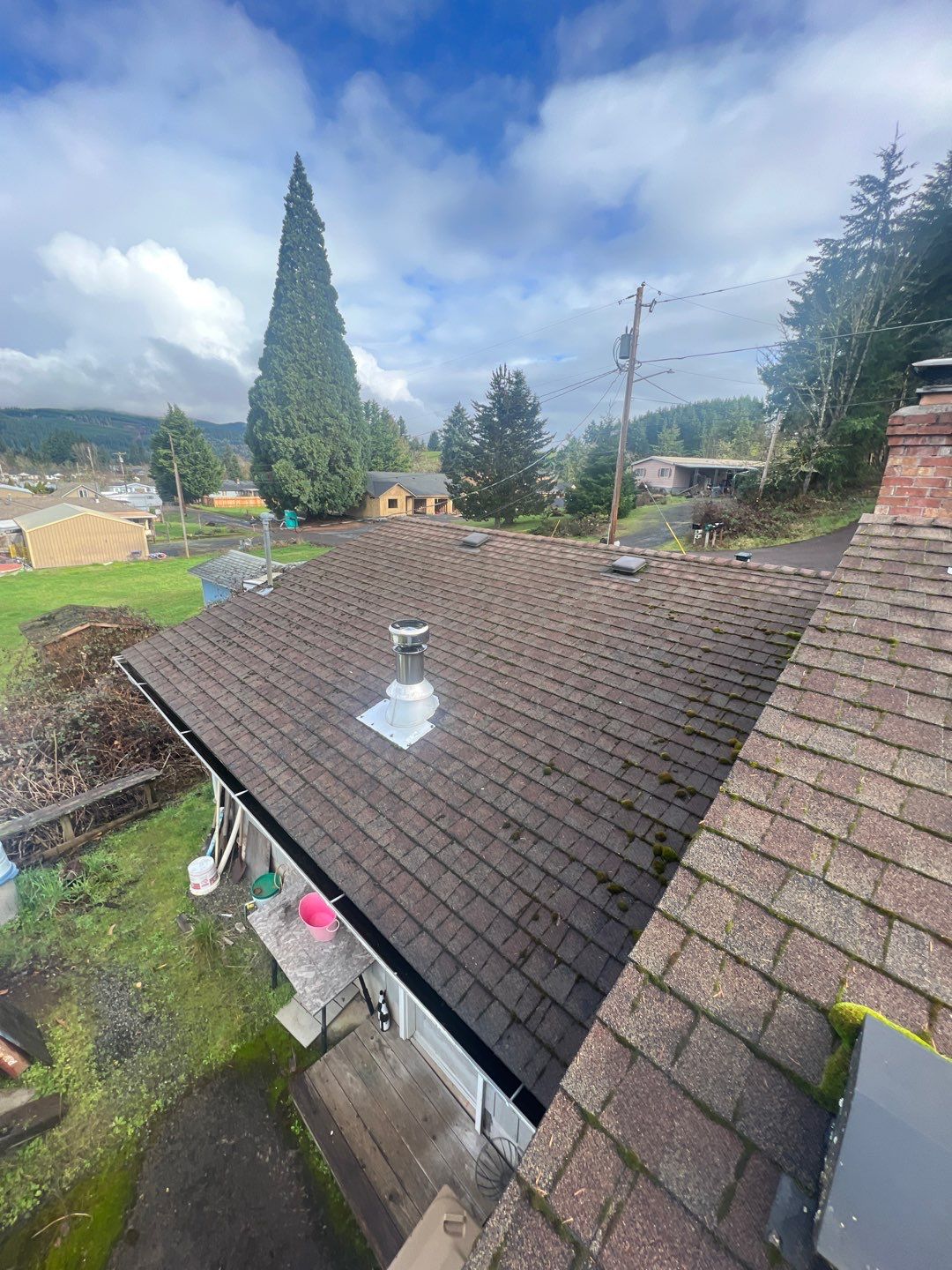 Residential Roofing Installation using IKO Dynasty (Color: Frostone Grey) by Orezona Building & Roofing Company, Inc.