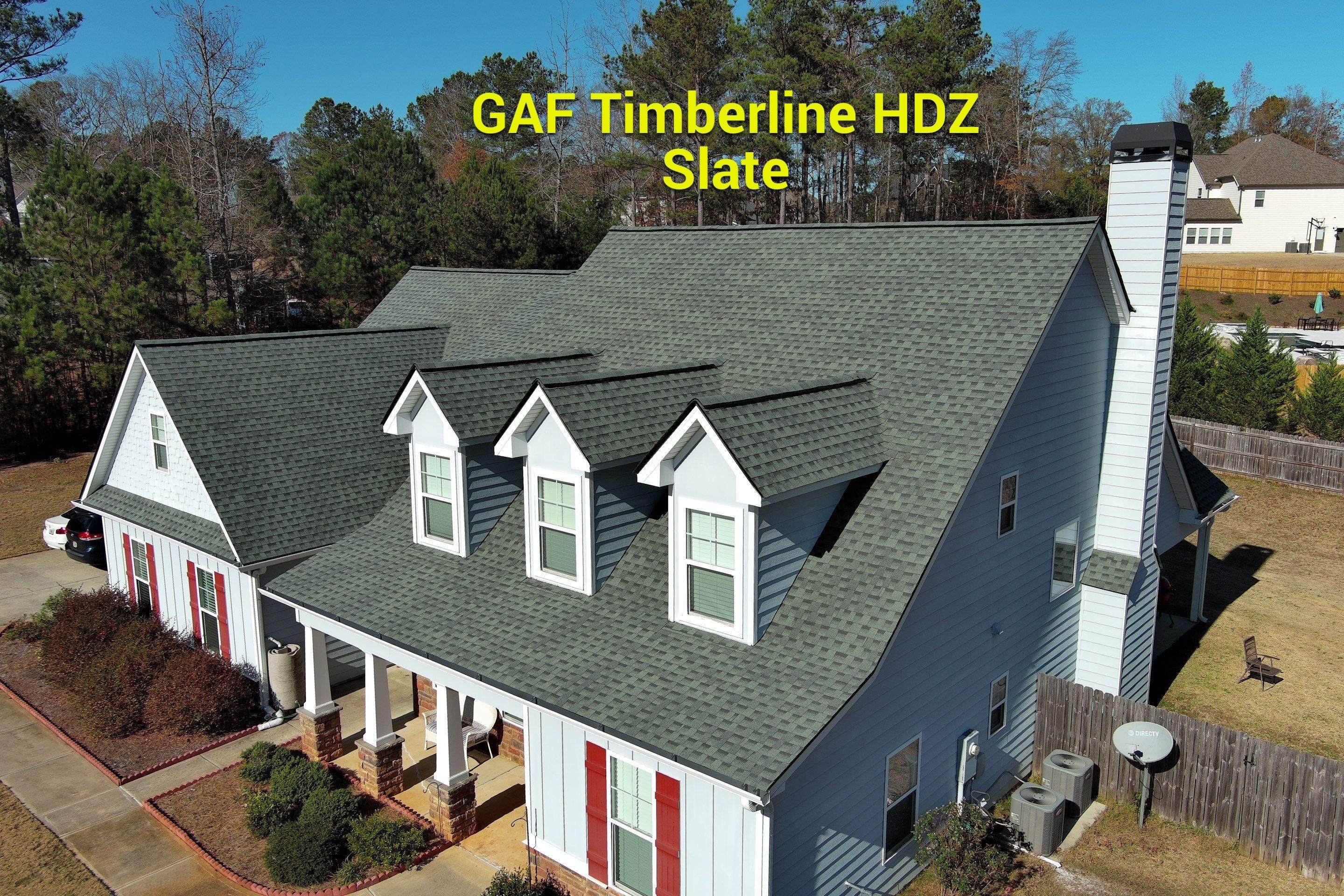 New roof installation and shingle colors by Rhino Restoration