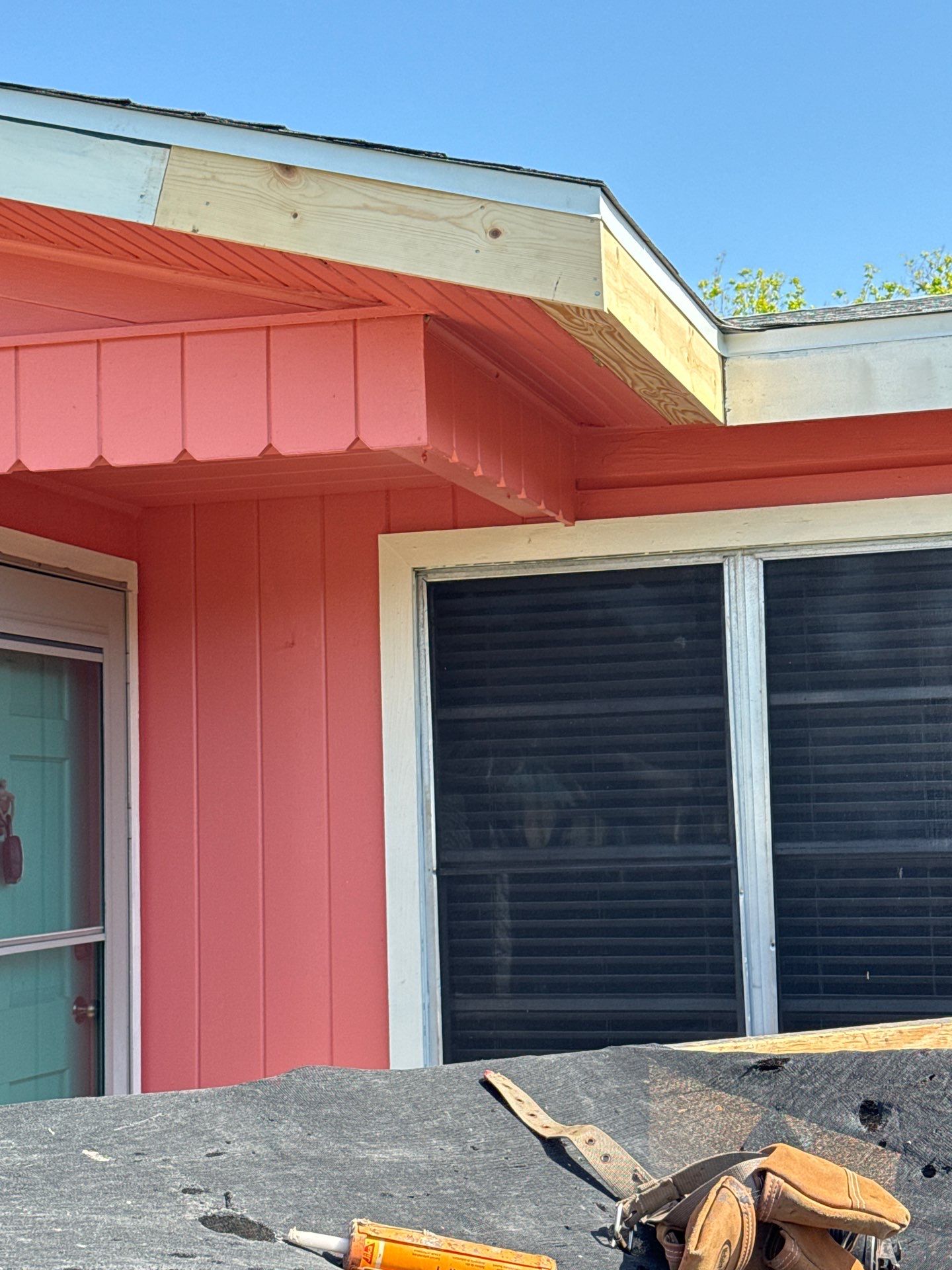 Perfectly Pink in Rockport Texas by Bayfront Roofing and Construction