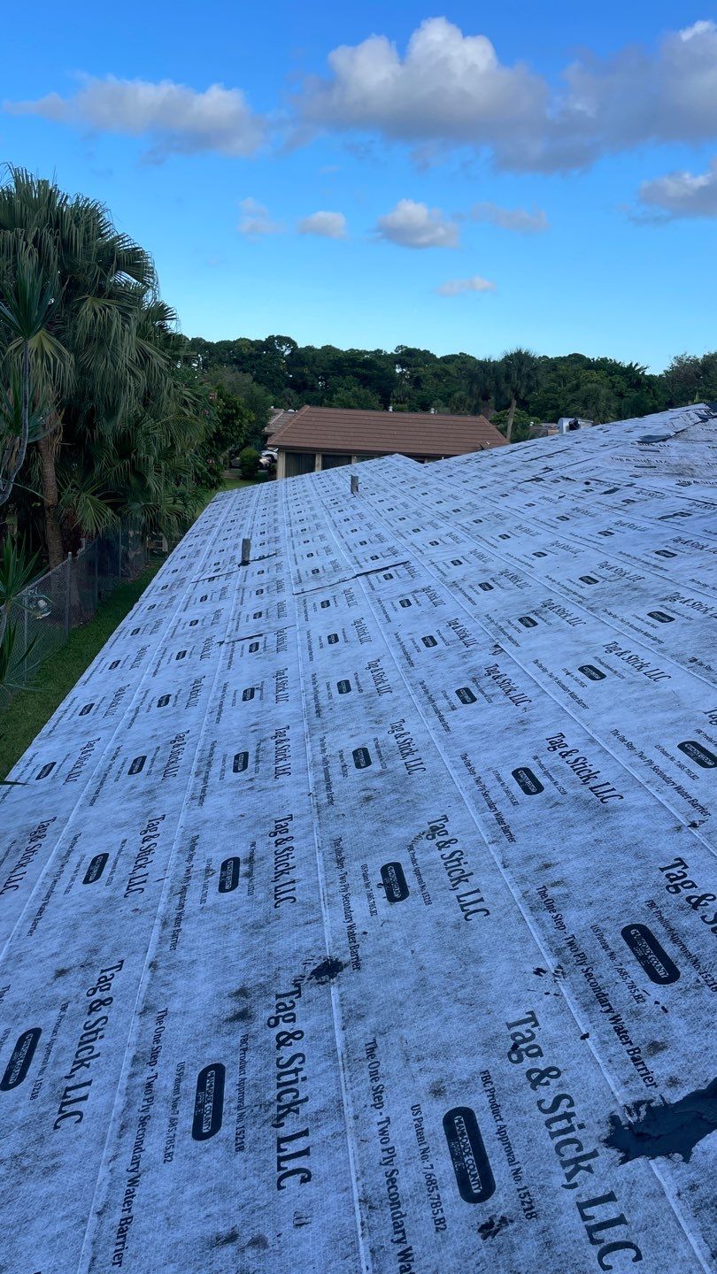 Residential Roofing Installation using Eagle Roofing Tile by BLUES BROTHERS ROOFING