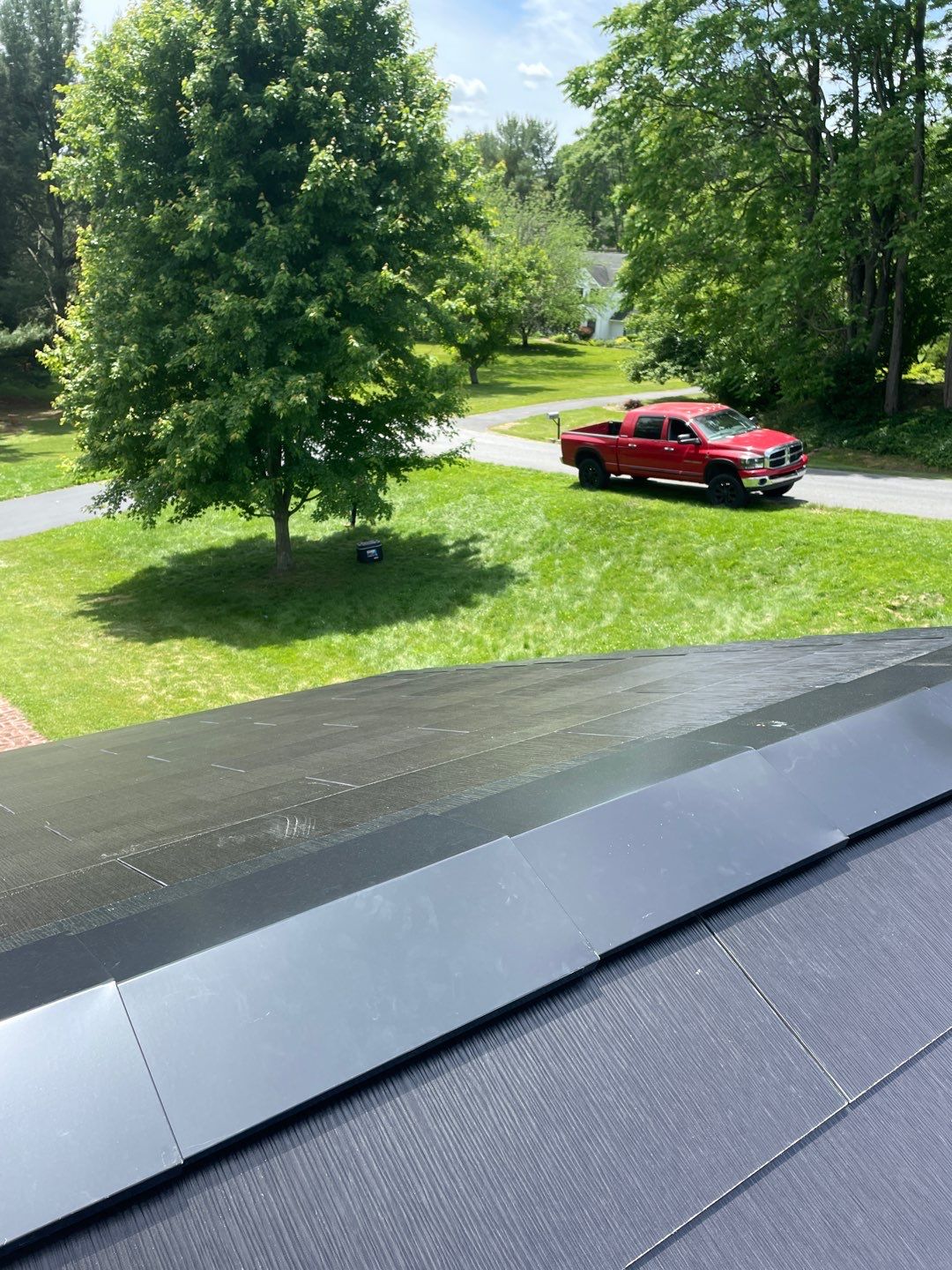 Tesla Solar Roof Installation by American Home Contractors
