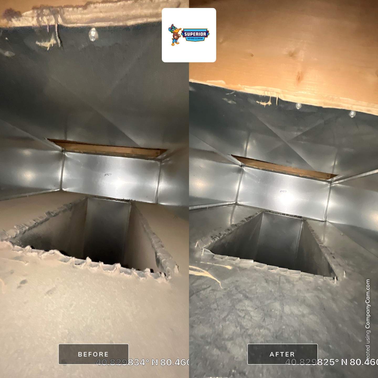 Air Duct Cleaning With a Vacuum Truck in Enon Valley, PA by Superior Air Duct Cleaning