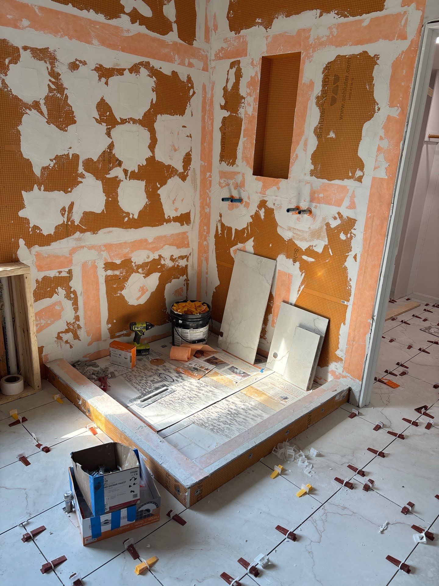 Full Master Suite Remodel by Footprints Floors Kentucky
