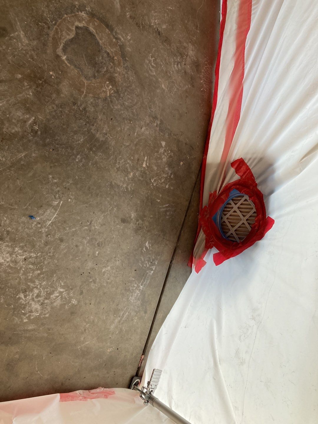 Water Damage in Garage by Accountable Home Services