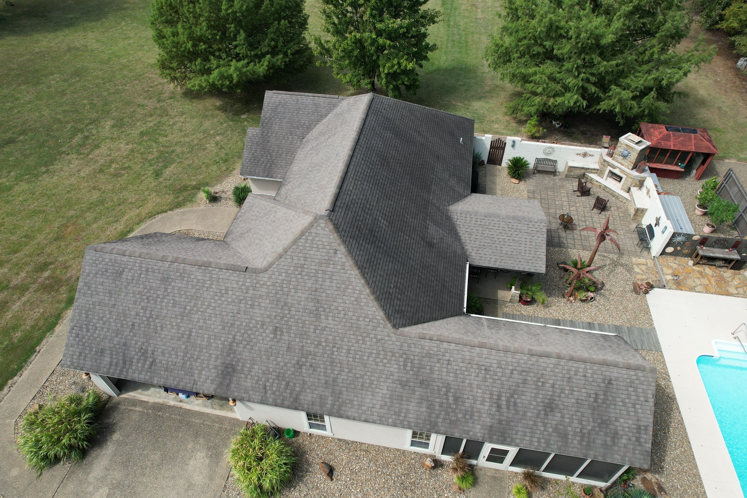 Residential Roofing Repair using Malarkey Vista: Weathered Wood  by Hostetler Roofing