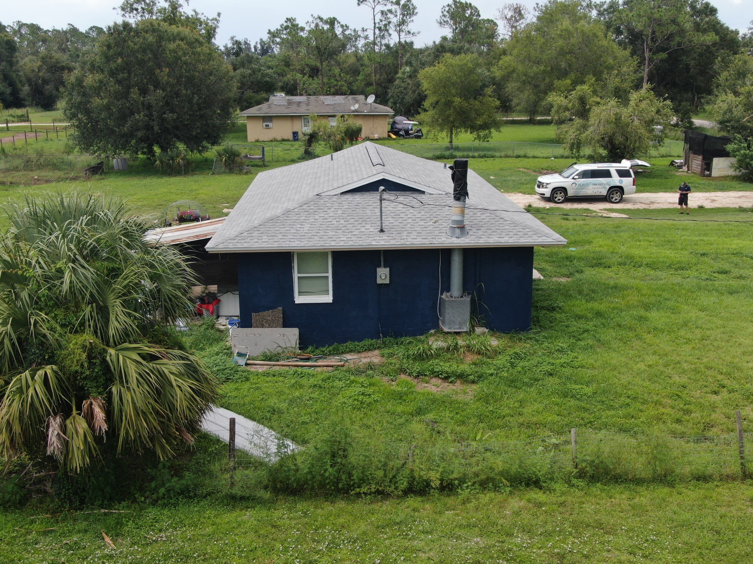 Roof Damage Claim in North Fort Myers by FLAPA & KeyStone