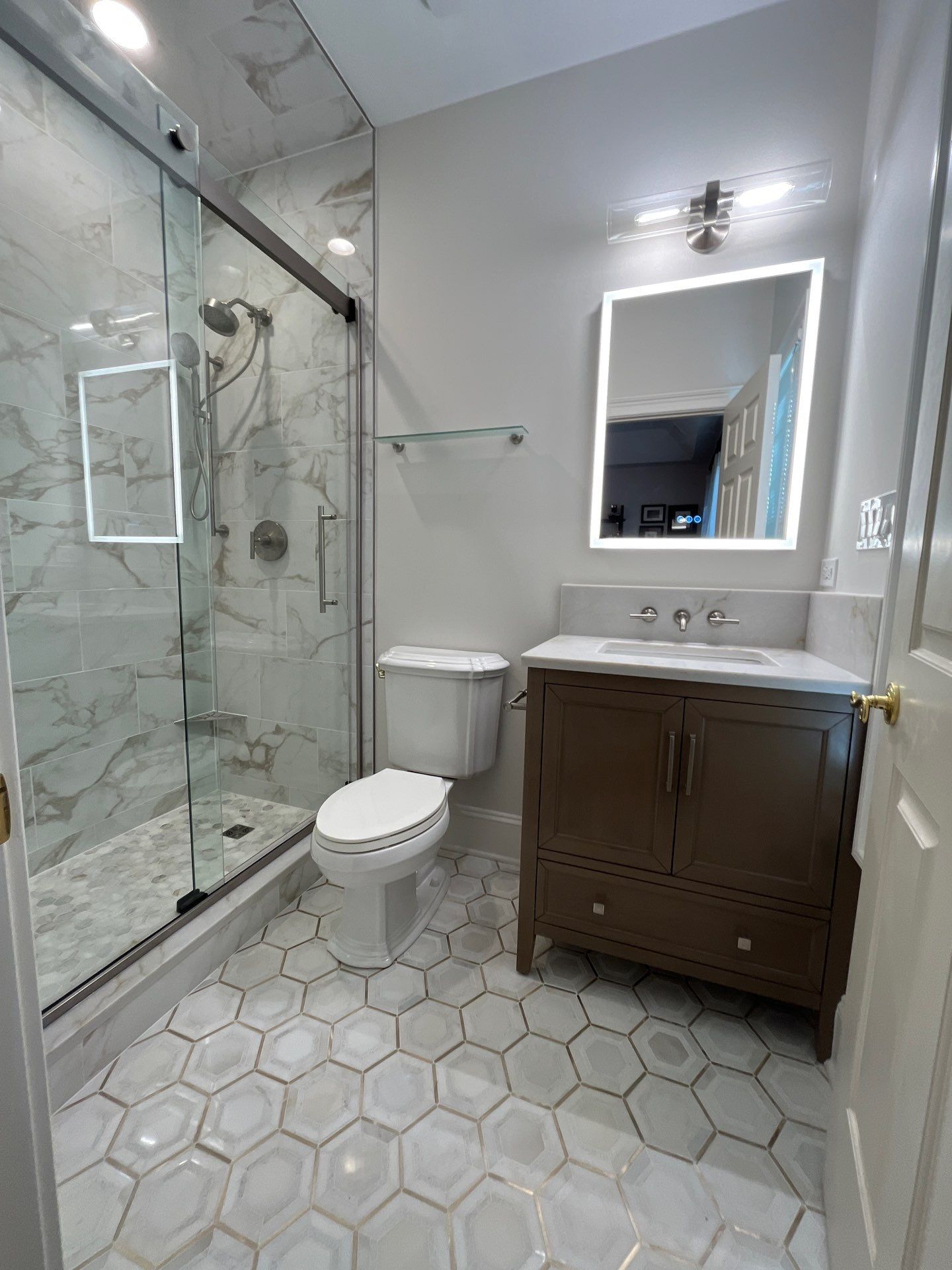 Triple Bath in Hinsdale by Snap Home Solutions