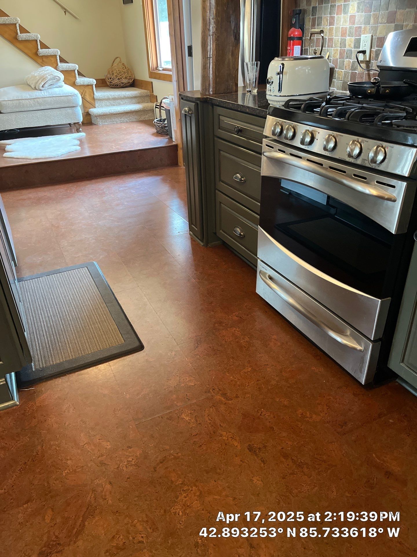Cork Seal on Existing Cork Floor by RTBaldwin Hardwood Floors