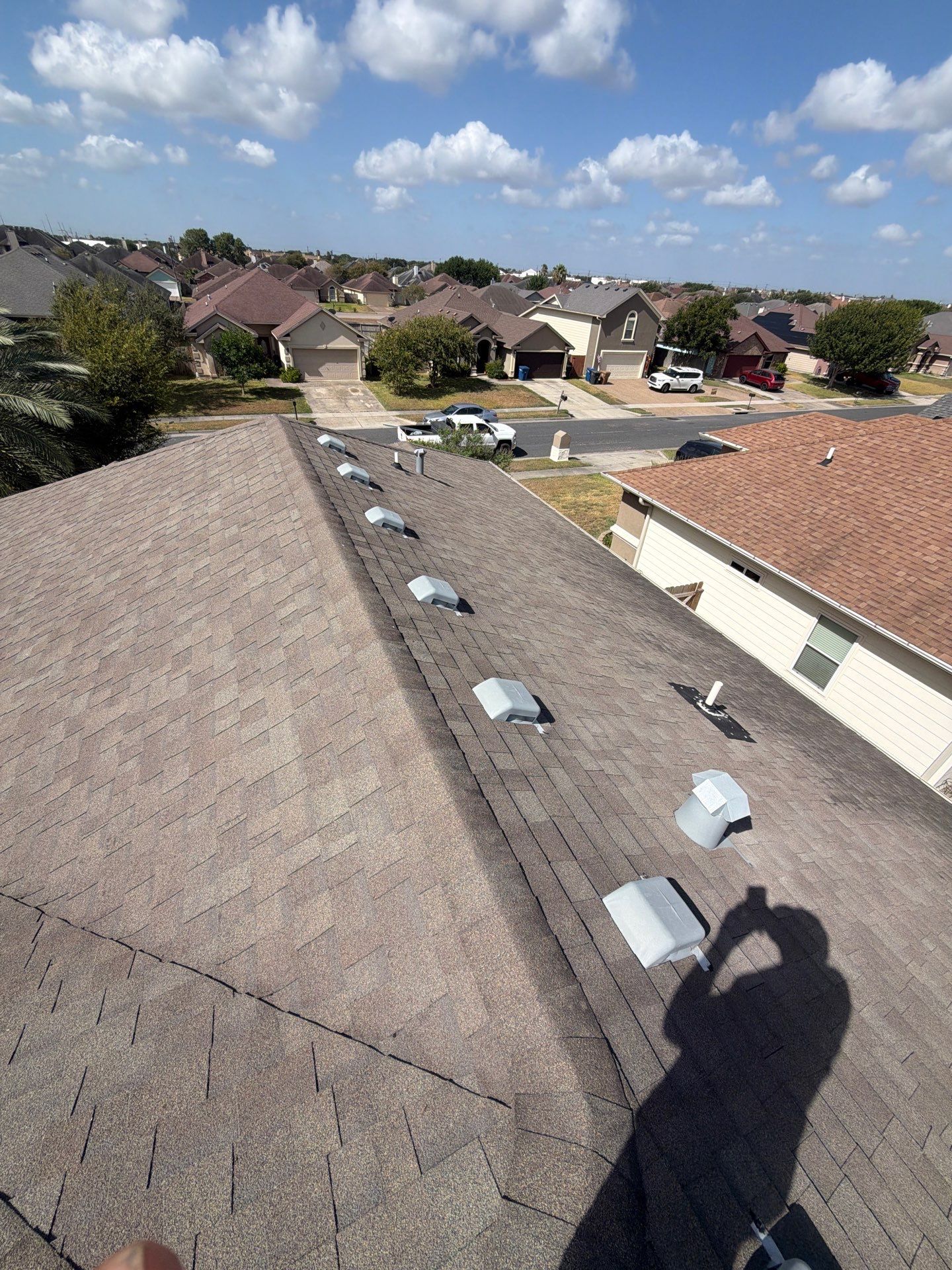 New Roof with better Ventilation  by Bayfront Roofing and Construction