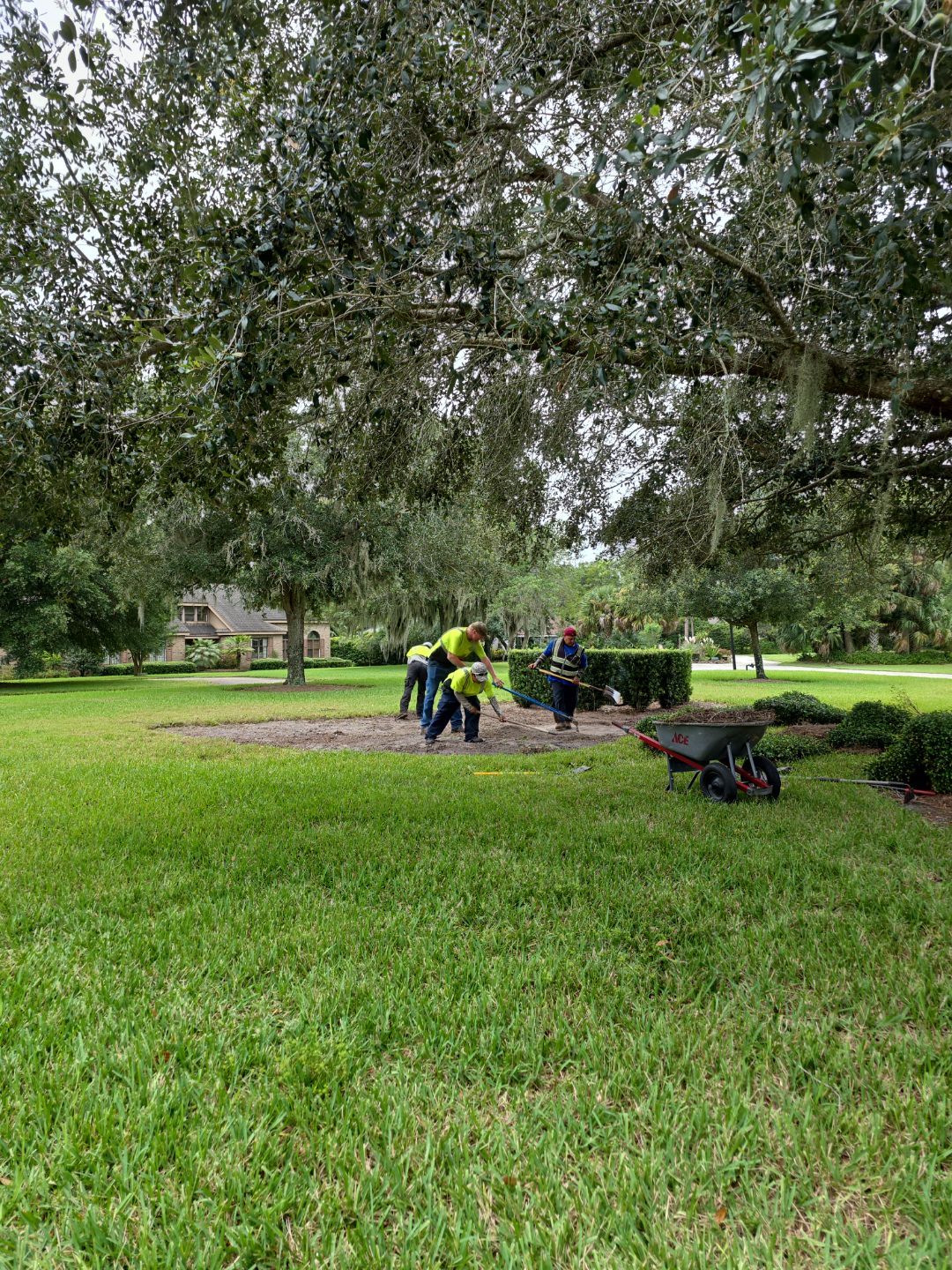 Deerwood Community | Island Landscape Replacement by ProGreen Services