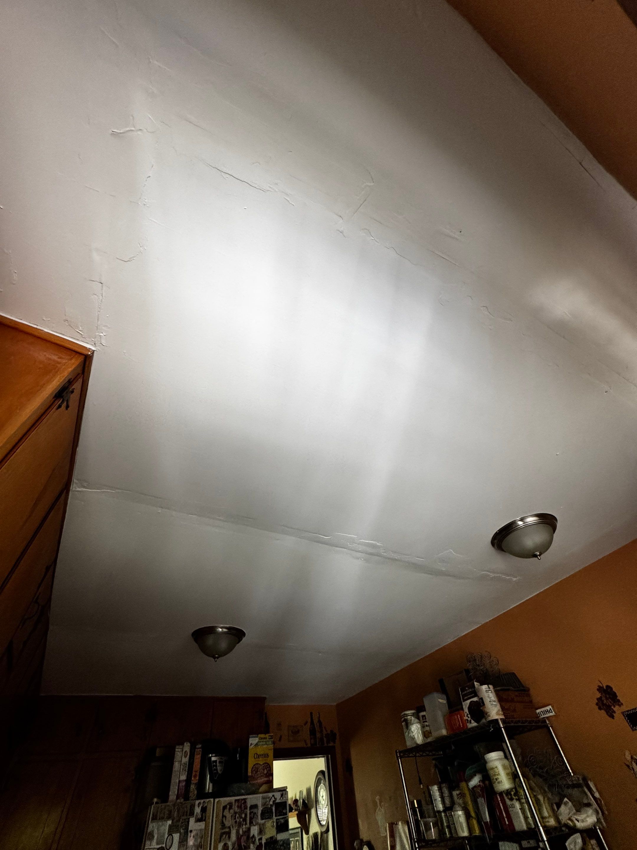 Townhome Ceiling Damage in Decatur, GA by PGP Surface Solutions, LLC