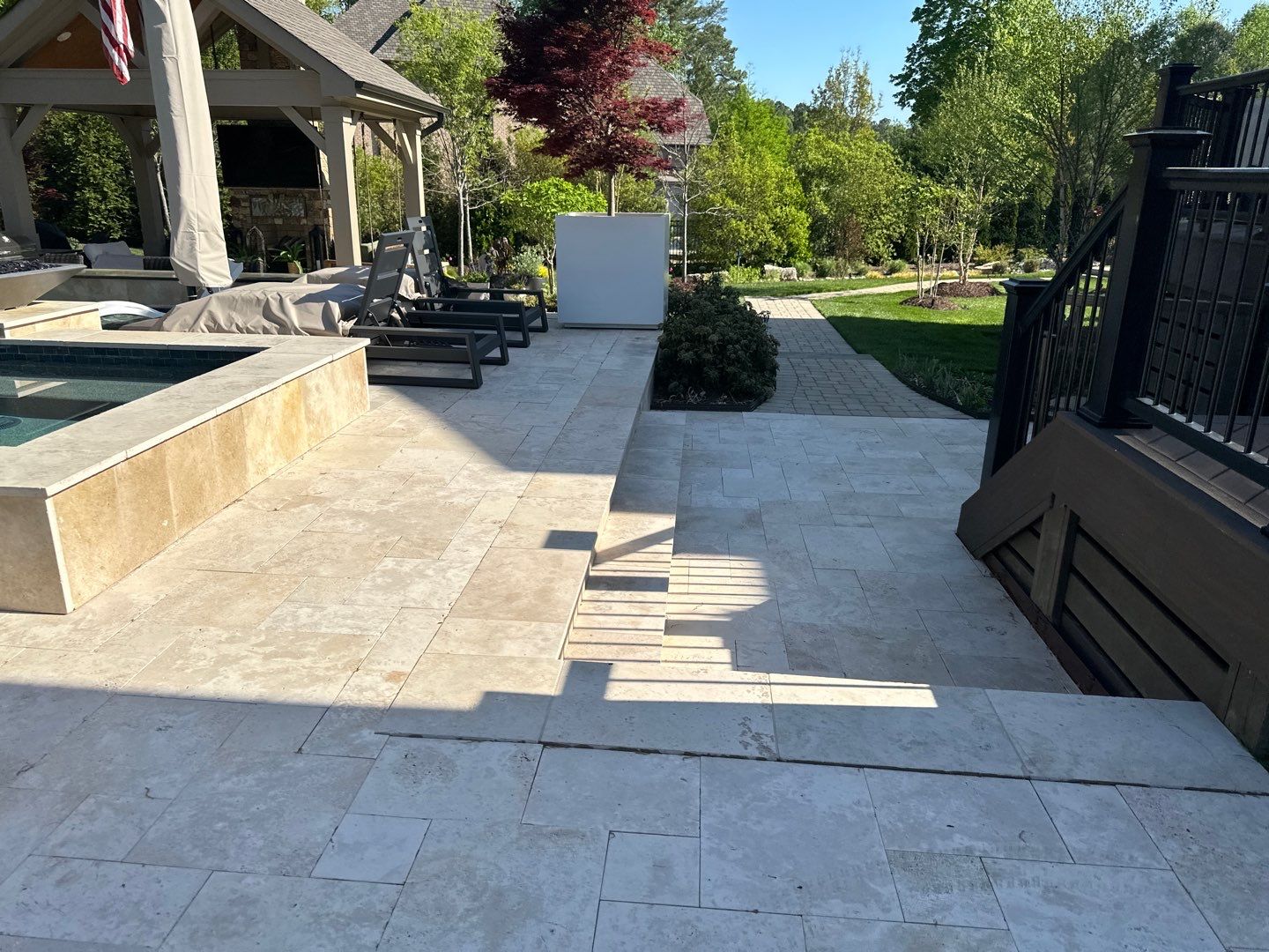Pool Deck using Wood Sealant by DuraSeal