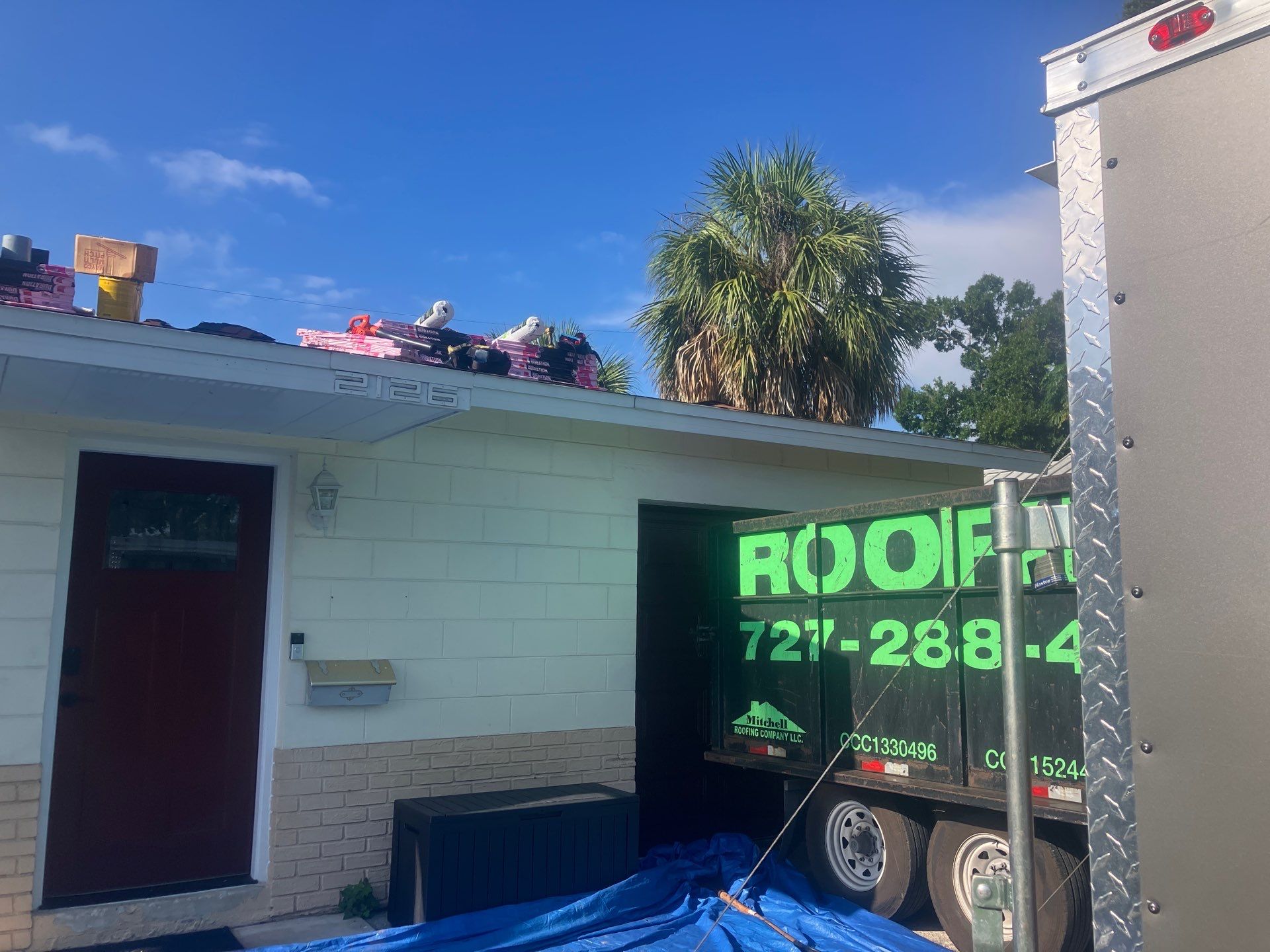 Project in St. Petersburg 33714 by Mitchell Roofing Company LLC 