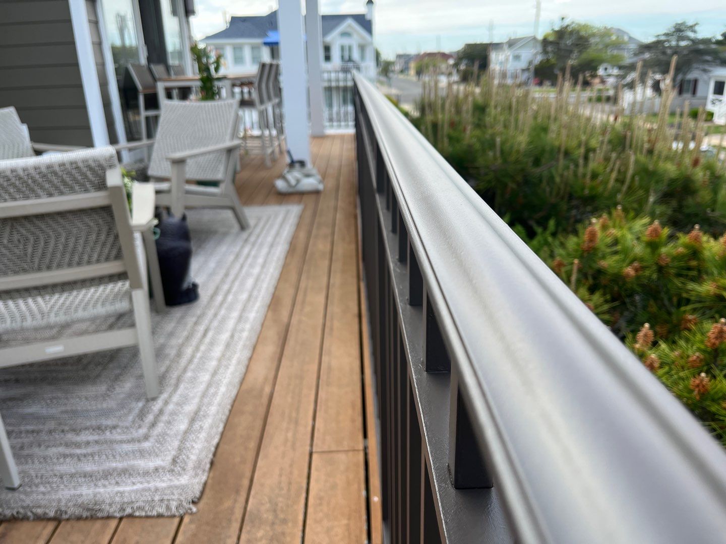 Shiplap Wall, Stairs Treads & Railings by FreshCoat Works LLC