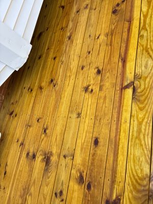 Deck using Wood Sealant