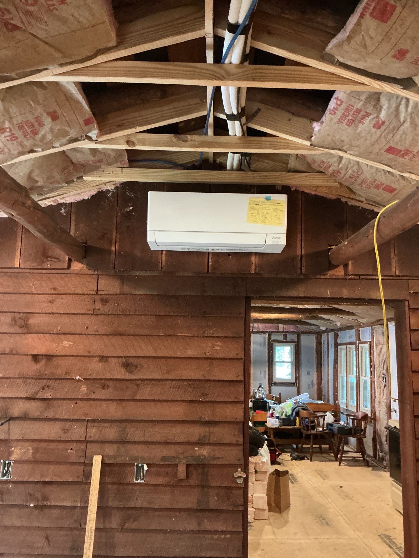 Mini-Split Install in Fort Valley by Elemental Heating and air conditioning LLC