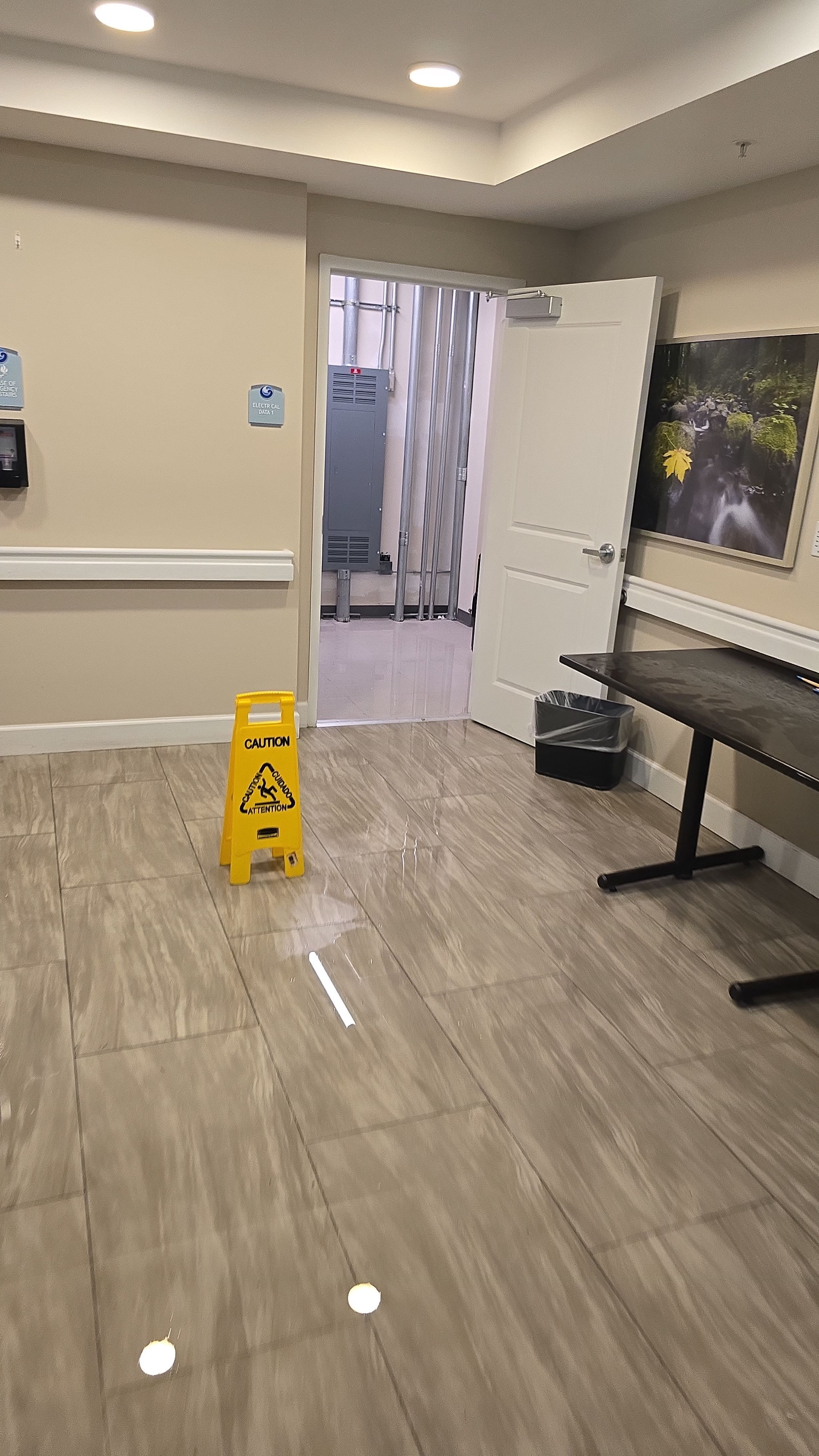 Commercial Water Damage Mitigation and Floor Drying in Boynton Beach by SuperClean