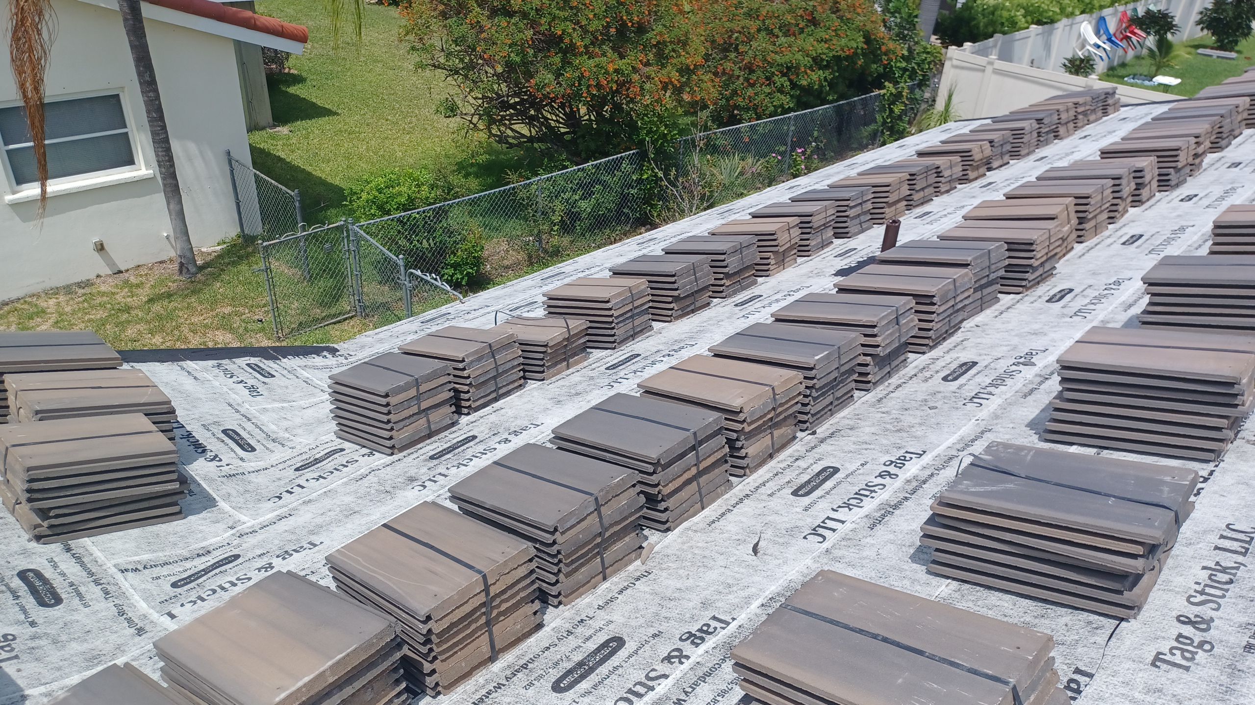 Residential Roofing Installation using Eagle Roofing Tile by BLUES BROTHERS ROOFING