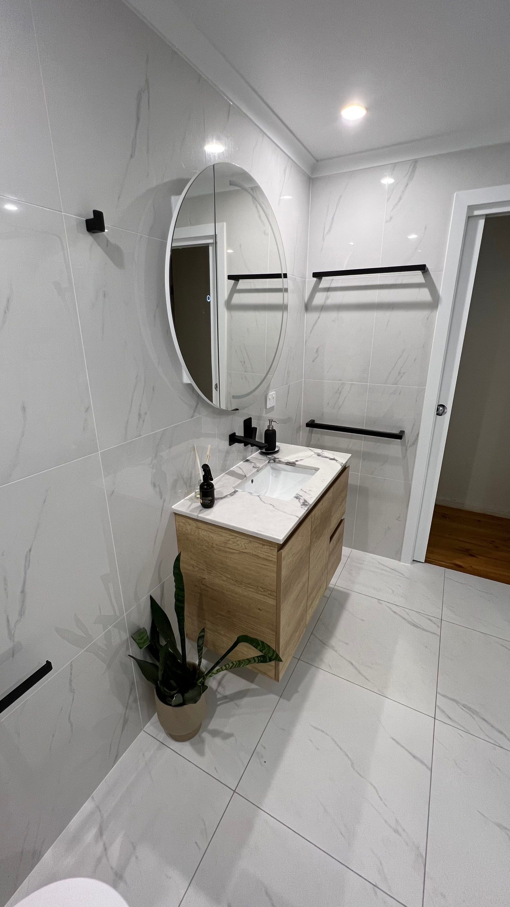 Separate Bathroom & Toilet Converted Into One Room by Re-seal Bathrooms