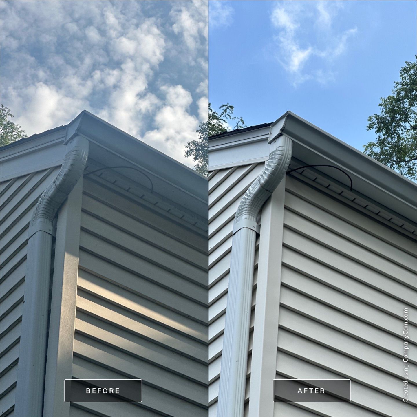 Project in Glenview by Simmons Power & Soft Washing