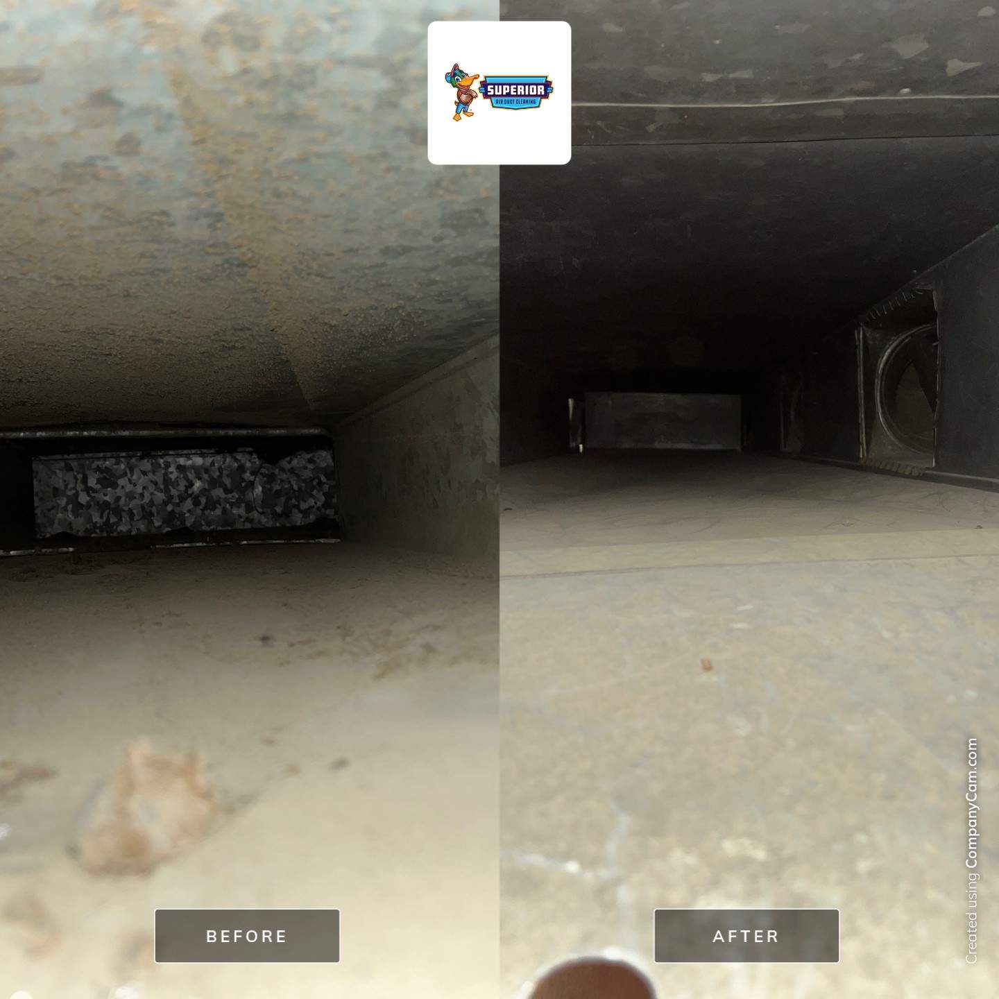 Air Duct Cleaning With a Vacuum Truck in New Castle, PA by Superior Air Duct Cleaning