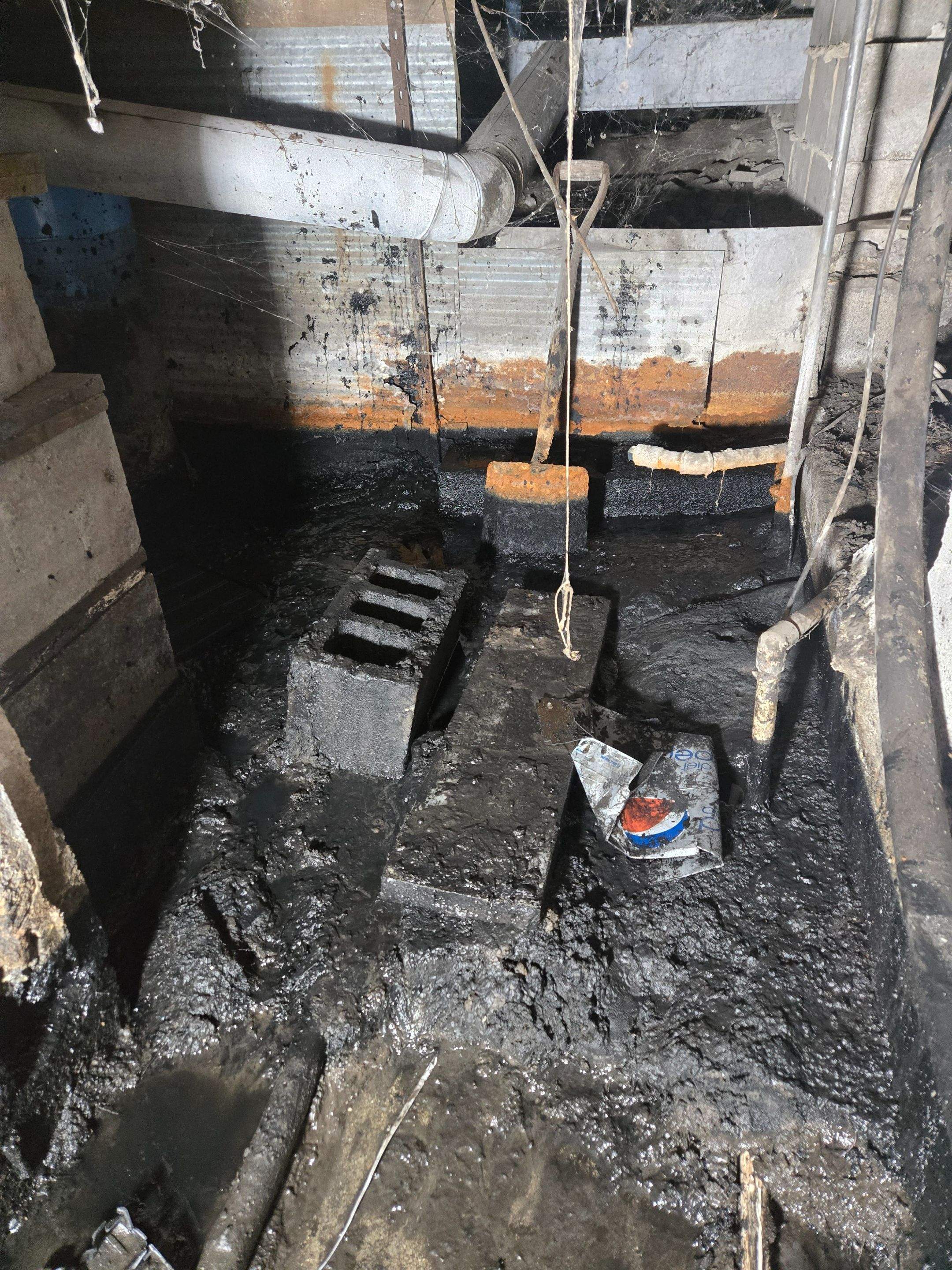 Crawl Space Pump Out, Sludge Removal & Allied Aqua Capture Defense Unit Installation by Allied Water Services