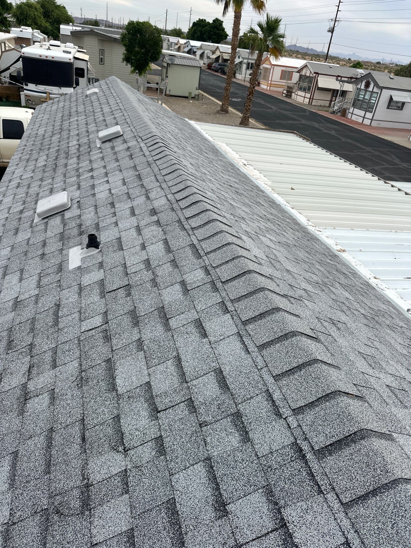 Silver Birch Shingles by Reimagine Roofing