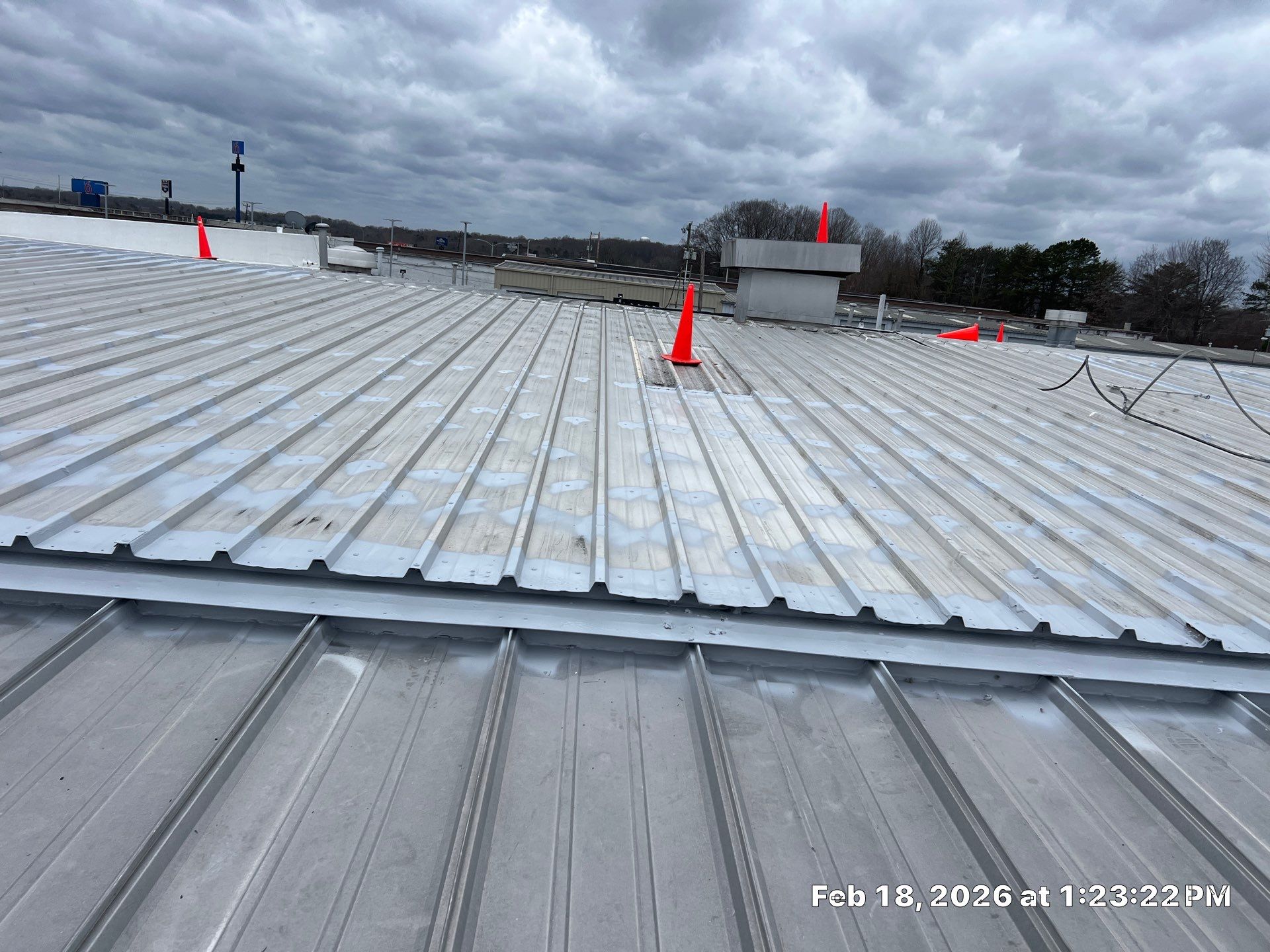 Acrylic Coating  by Just In Time Roofing and Restoration