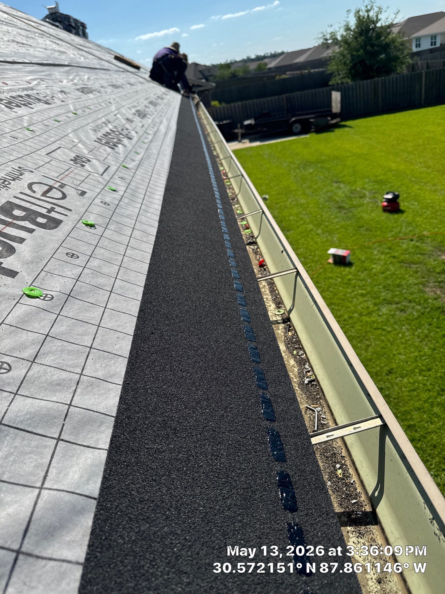 GAF Architectural Shingle Roof Replacement in Fairhope, Alabama by 4U Roofing