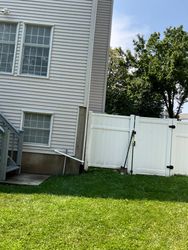 Gutter Cleaning in Roxbury, NJ — Gallo Bros job photo