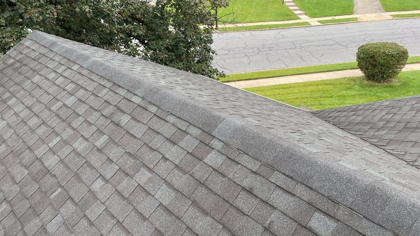 Residential Roofing Installation using Atlas Pinnacle Pristine Black Architectural Shingles by Frederick Roof Repair