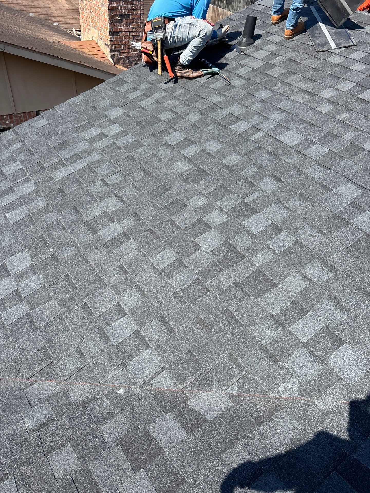 Residential Roofing Installation using Owen's Corning Duration (Lifetime) Shingles by Roof Repair Company