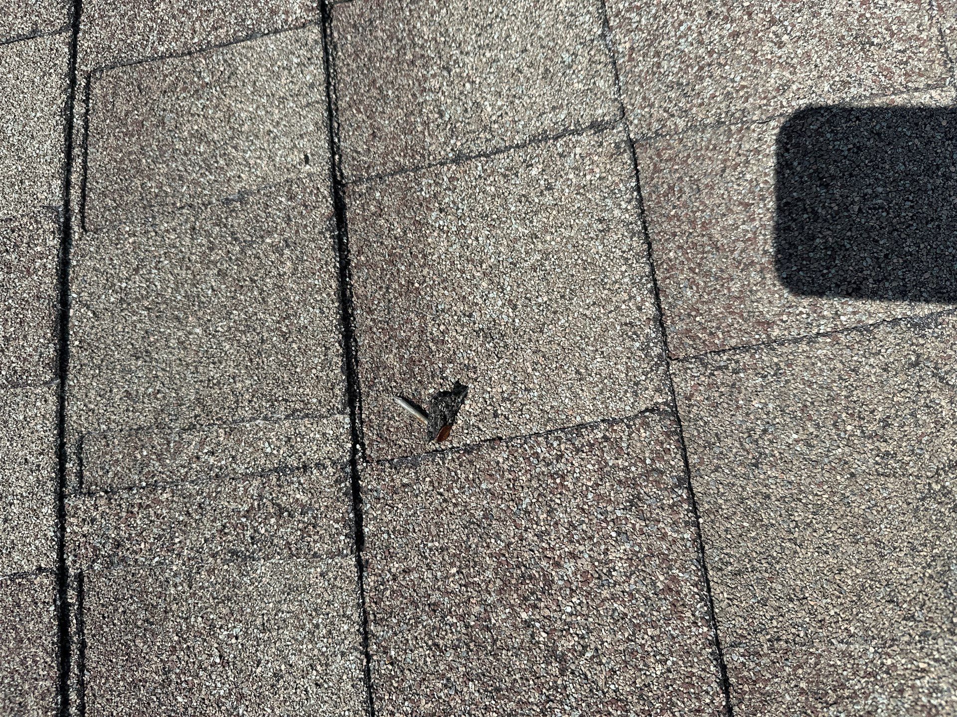 Roof Damage  by Zeus Exteriors