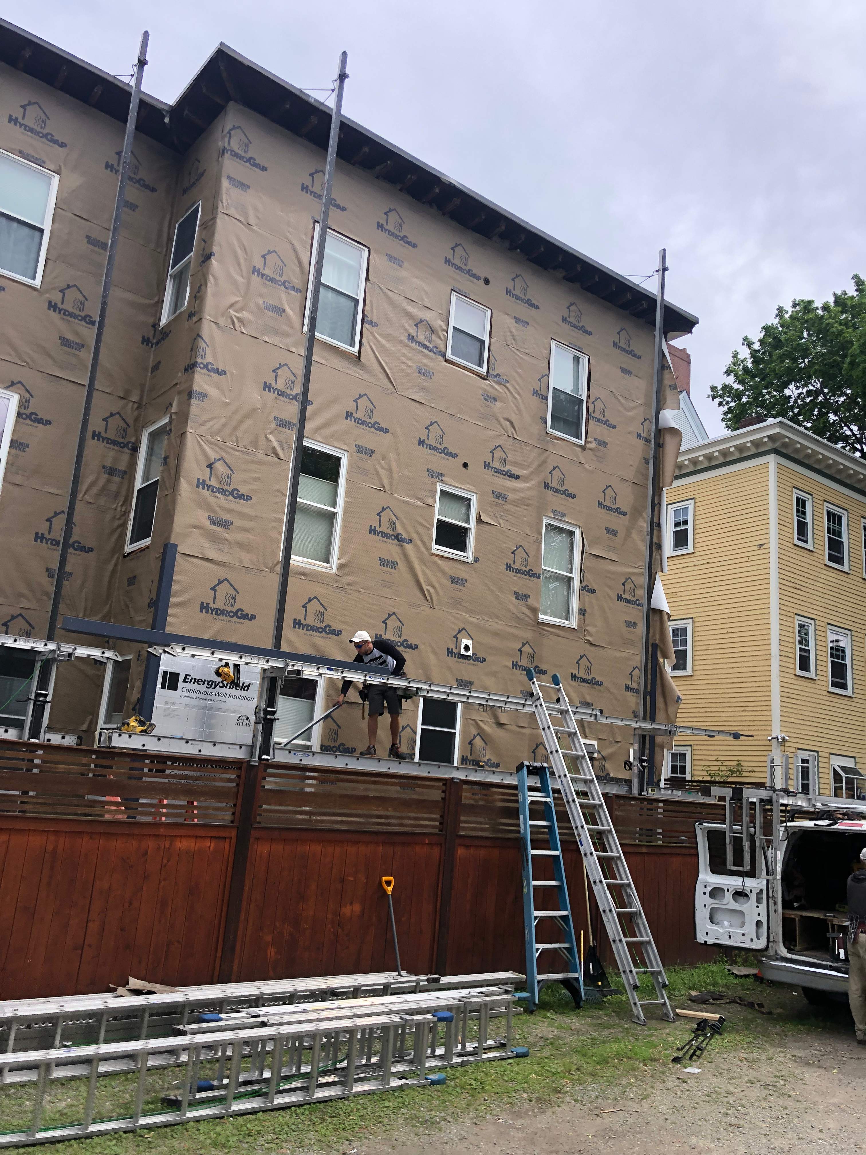Siding Installation using James Hardie by UBrothers Construction