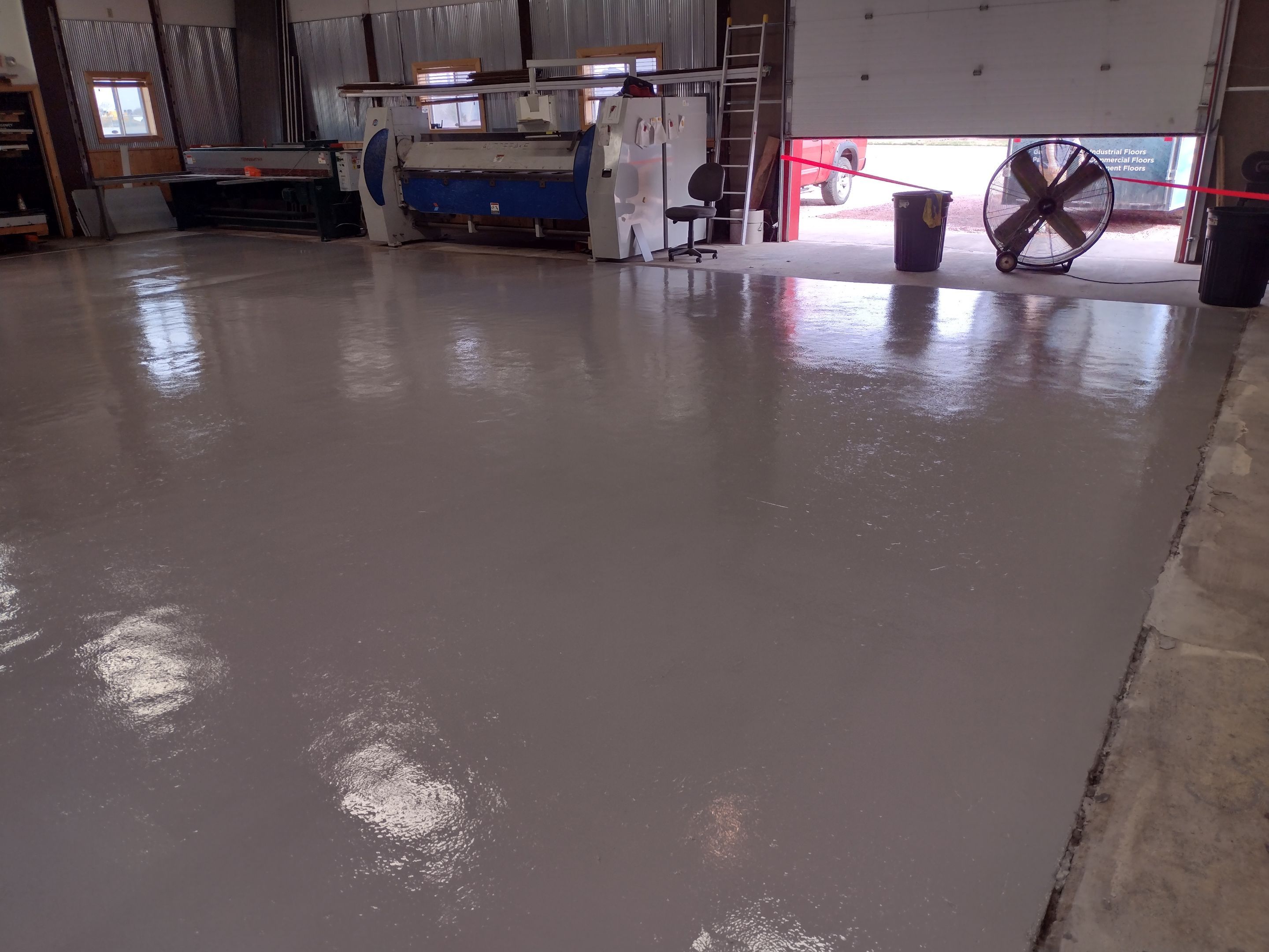 Garage using Solid Color by Select Painting, Coatings & Garage Cabinets