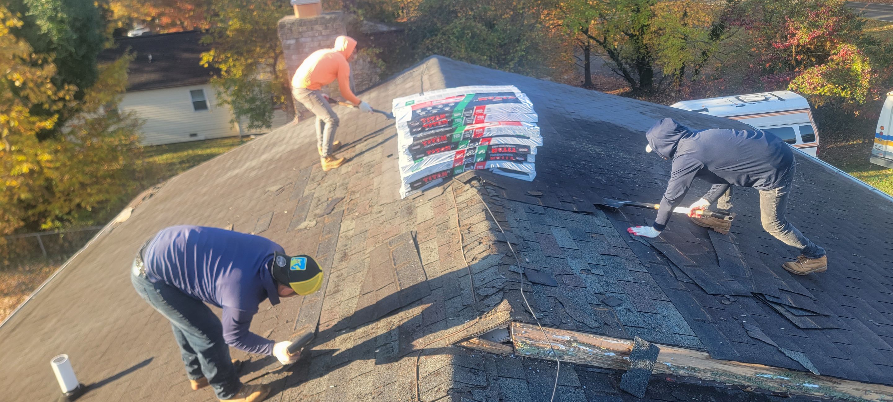 Roof Installation using Tamko Hp Titan XT by ExteriorPros