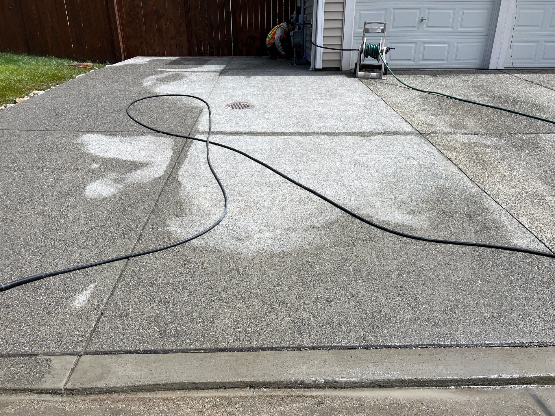 Pressure-Washed Driveway Cleaning | Everett  by Jireh Asphalt & Concrete Inc 