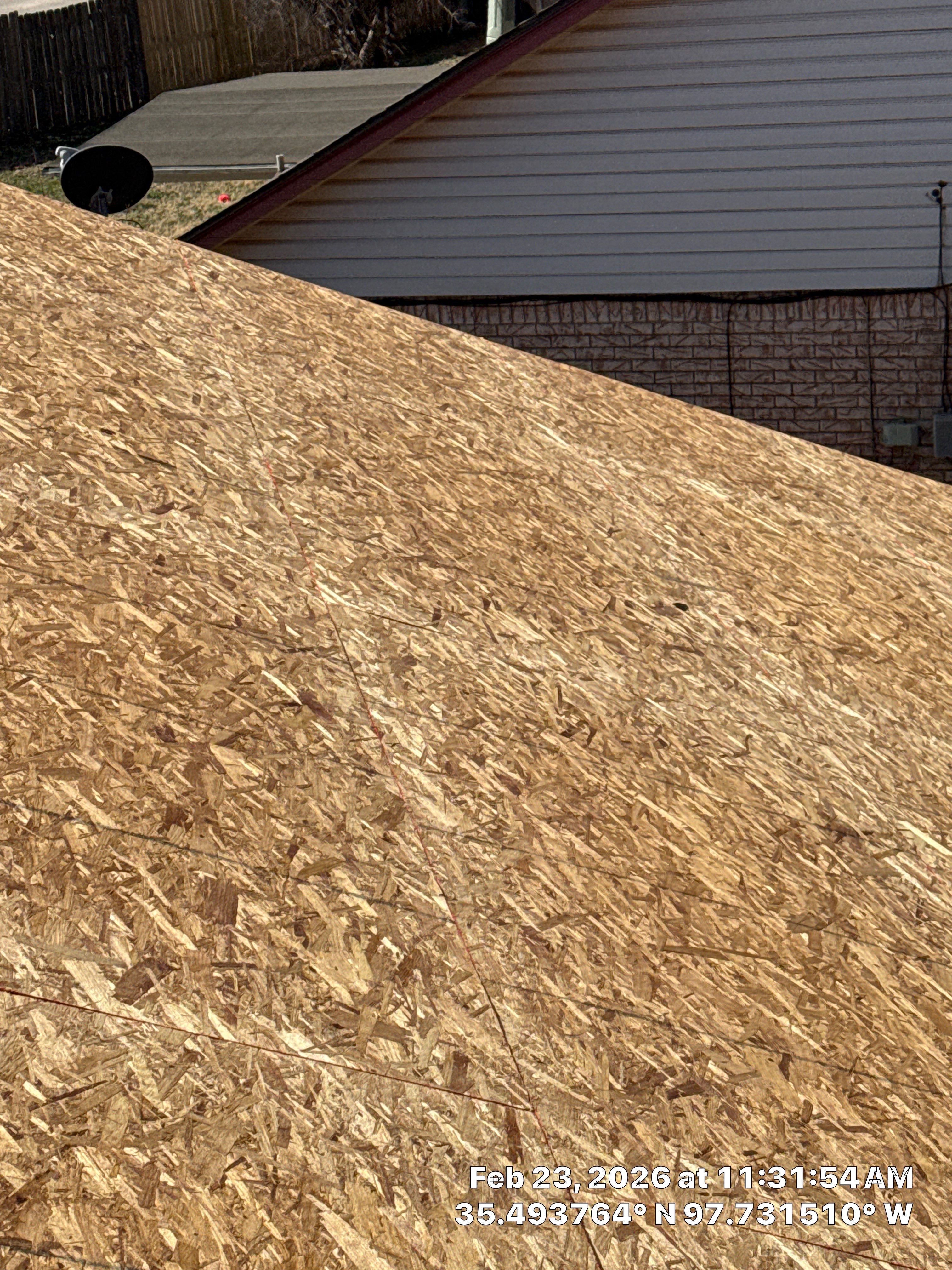 Project in Yukon, OK by OAK Roofing Restoration 