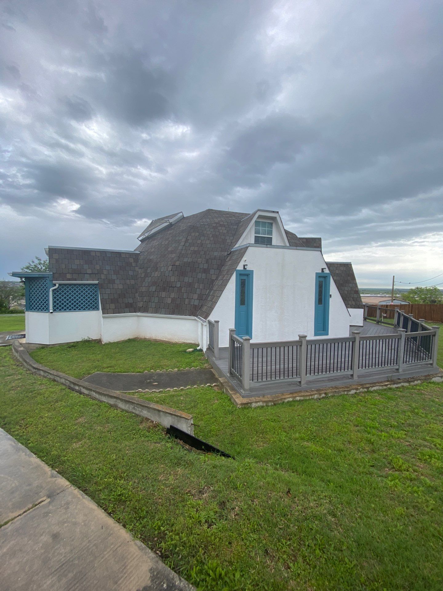 Project in Converse by Bison Roofing  