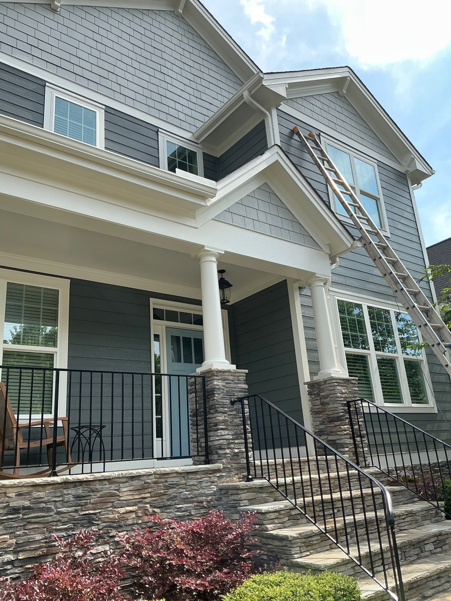 Siding replacement and exterior painting by GonzalezPainters & Contractors Inc
