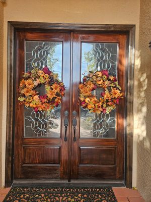 Interior and Exterior Patio, Doors, and Concrete Stain
