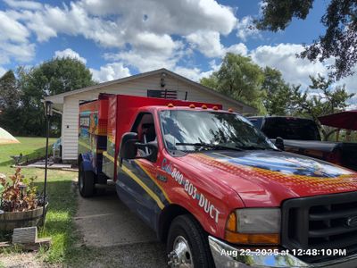 Air Duct Cleaning With a Vacuum Truck in Ellwood City, PA