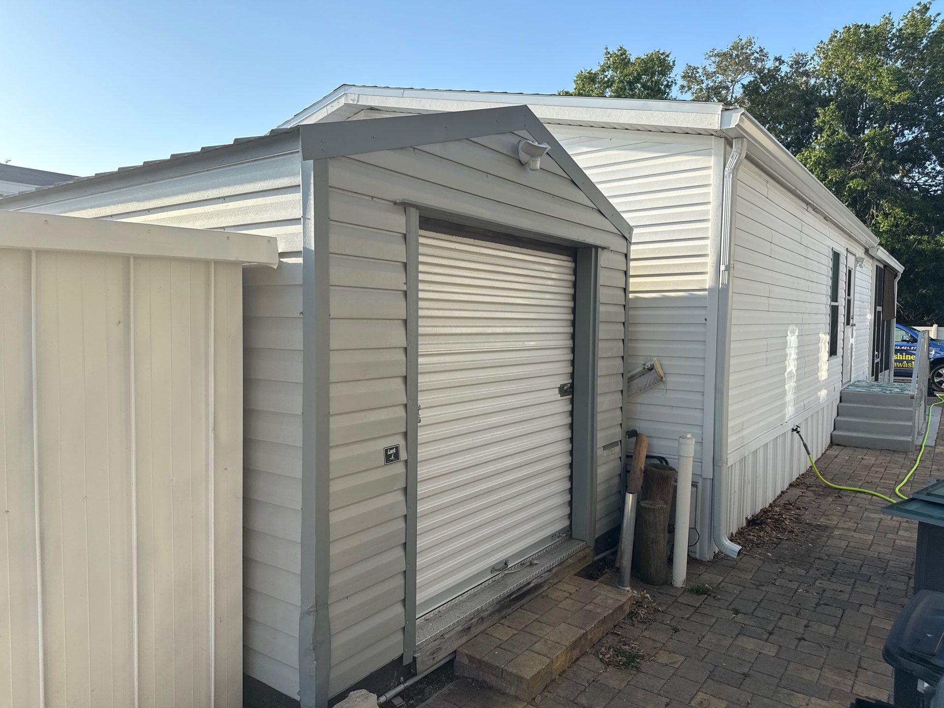 Mobile Home House Wash | Fisherman’s Cove RV Park | Terra Ceia, FL by Sunshine AquaWash