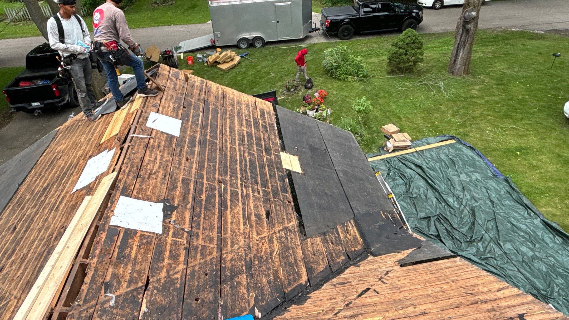 Roof Replacement using CertainTeed Landmark by 180 Contractors